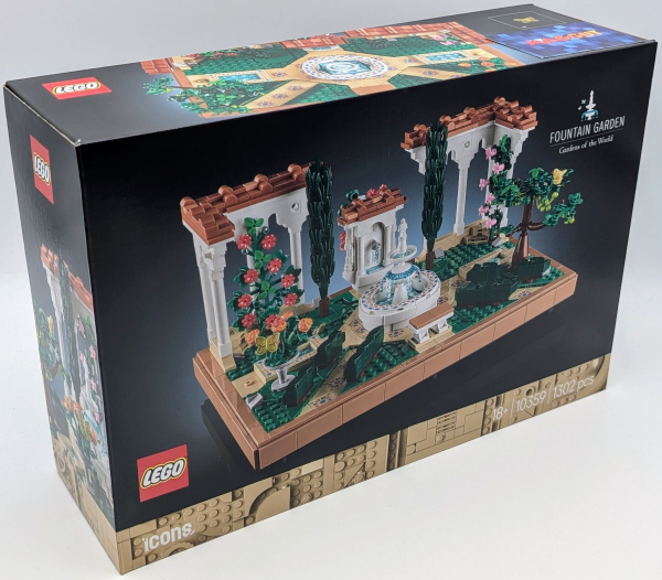 LEGO® Icons Springbrunnengarten